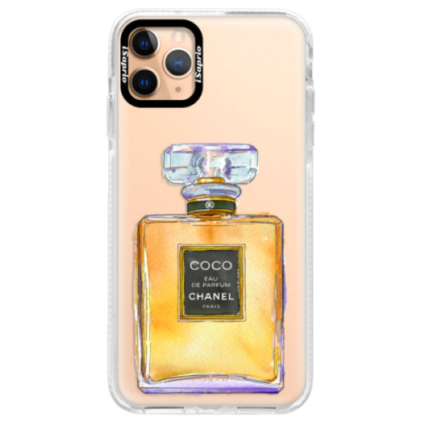 Silikónové puzdro Bumper iSaprio - Chanel Gold - iPhone 11 Pro Max