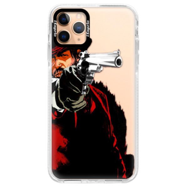Silikónové puzdro Bumper iSaprio - Red Sheriff - iPhone 11 Pro Max