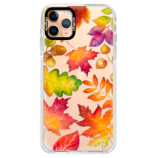 Silikónové puzdro Bumper iSaprio - Autumn Leaves 01 - iPhone 11 Pro Max