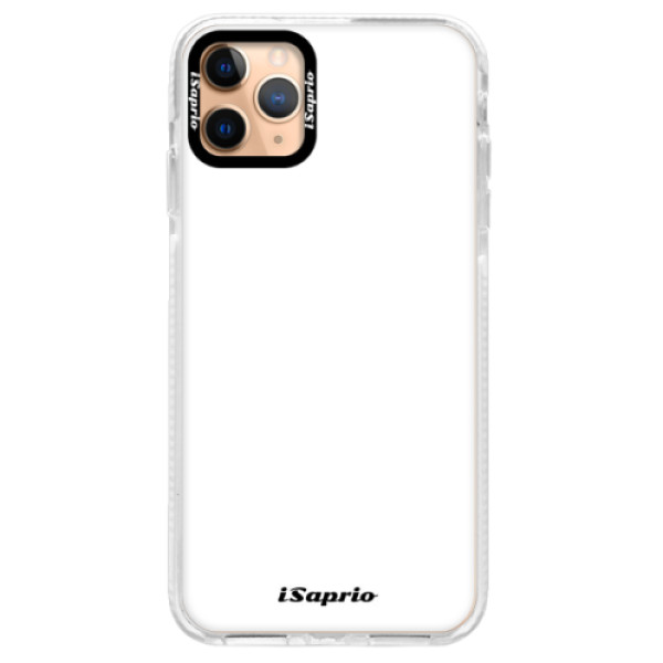 Silikónové puzdro Bumper iSaprio - 4Pure - bílý - iPhone 11 Pro Max