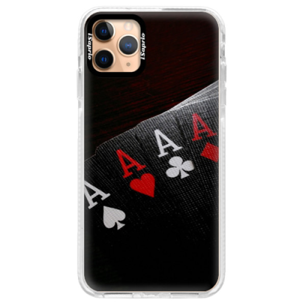 Silikónové puzdro Bumper iSaprio - Poker - iPhone 11 Pro Max