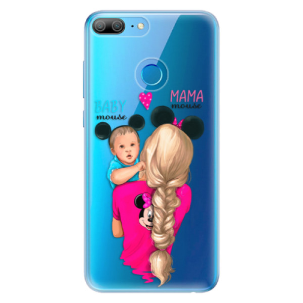 Odolné silikónové puzdro iSaprio - Mama Mouse Blonde and Boy - Huawei Honor 9 Lite