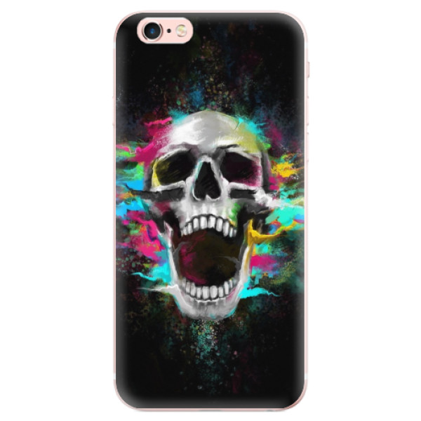 Odolné silikónové puzdro iSaprio - Skull in Colors - iPhone 6 Plus/6S Plus