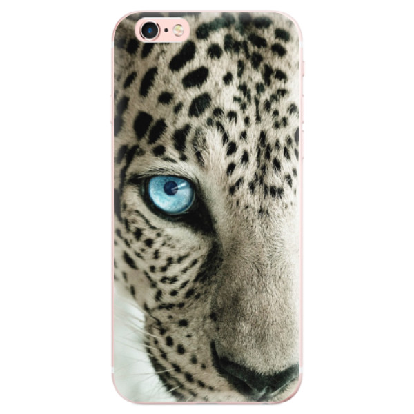 Odolné silikónové puzdro iSaprio - White Panther - iPhone 6 Plus/6S Plus