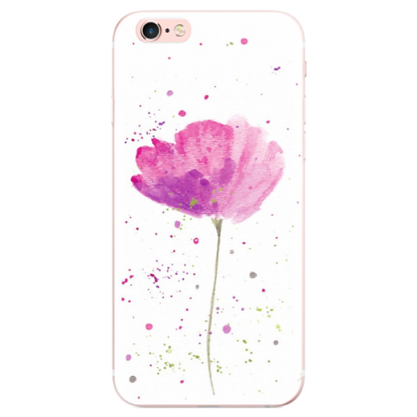 Odolné silikónové puzdro iSaprio - Poppies - iPhone 6 Plus/6S Plus