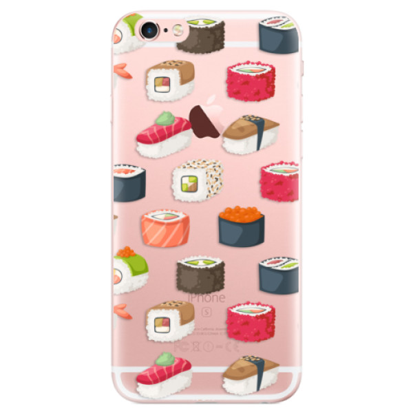 Odolné silikónové puzdro iSaprio - Sushi Pattern - iPhone 6 Plus/6S Plus