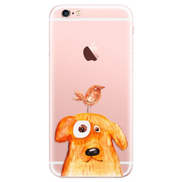 Odolné silikónové puzdro iSaprio - Dog And Bird - iPhone 6 Plus/6S Plus