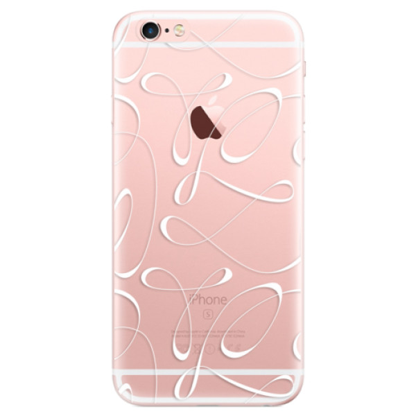 Odolné silikónové puzdro iSaprio - Fancy - white - iPhone 6 Plus/6S Plus