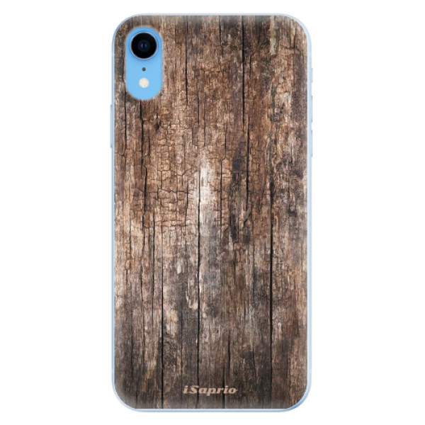 Odolné silikónové puzdro iSaprio - Wood 11 - iPhone XR