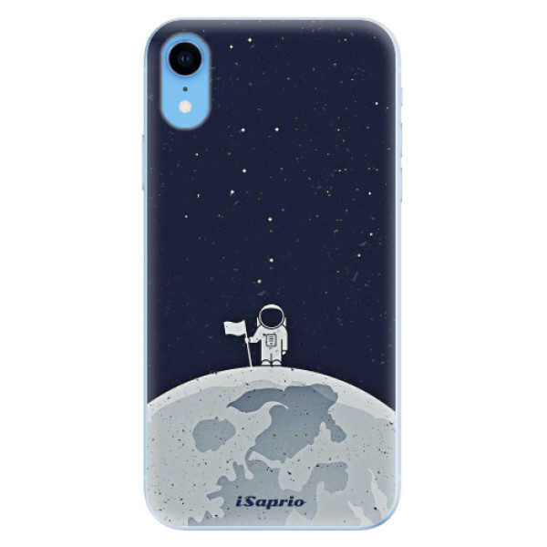 Odolné silikónové puzdro iSaprio - On The Moon 10 - iPhone XR