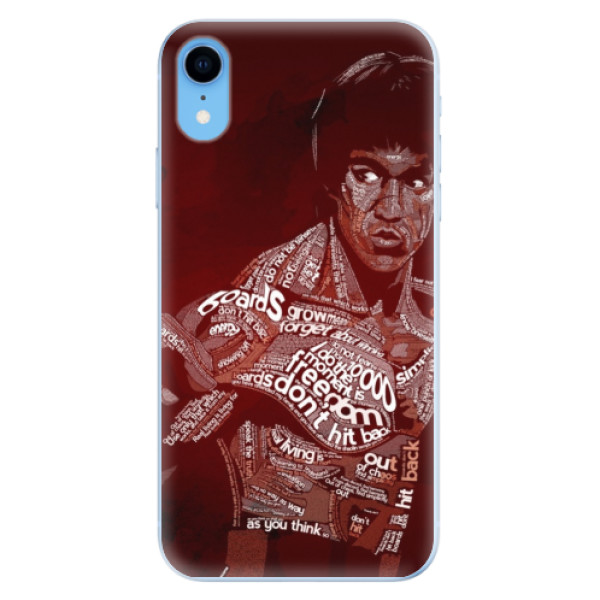 Odolné silikónové puzdro iSaprio - Bruce Lee - iPhone XR