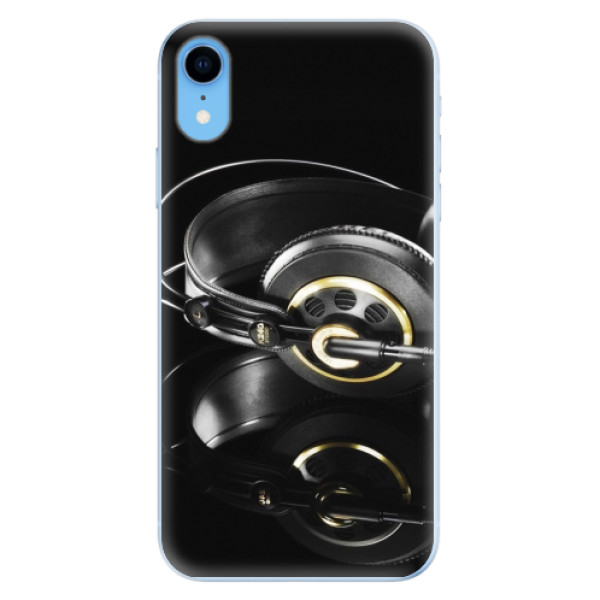 Odolné silikónové puzdro iSaprio - Headphones 02 - iPhone XR