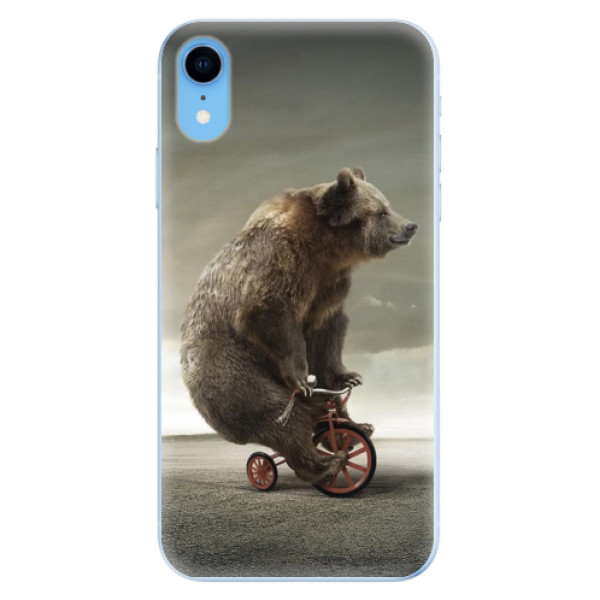 Odolné silikónové puzdro iSaprio - Bear 01 - iPhone XR