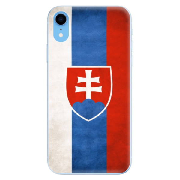 Odolné silikónové puzdro iSaprio - Slovakia Flag - iPhone XR