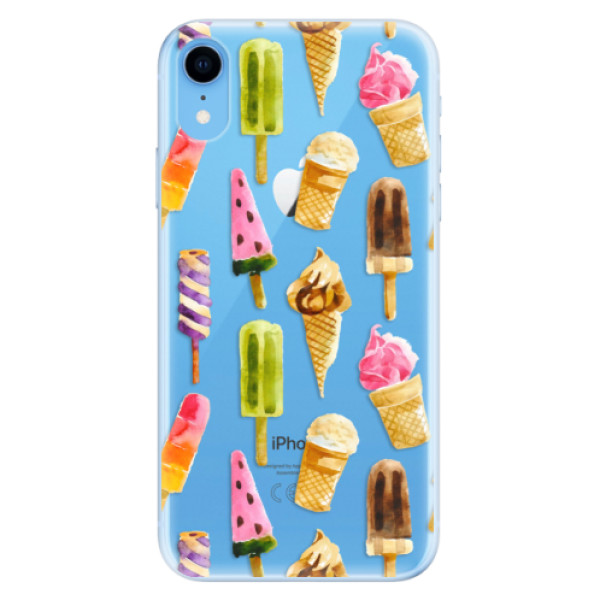 Odolné silikónové puzdro iSaprio - Ice Cream - iPhone XR