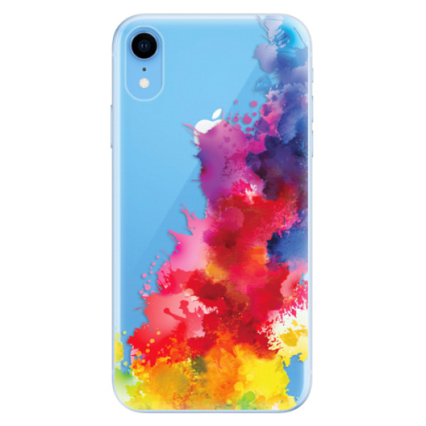 Odolné silikónové puzdro iSaprio - Color Splash 01 - iPhone XR