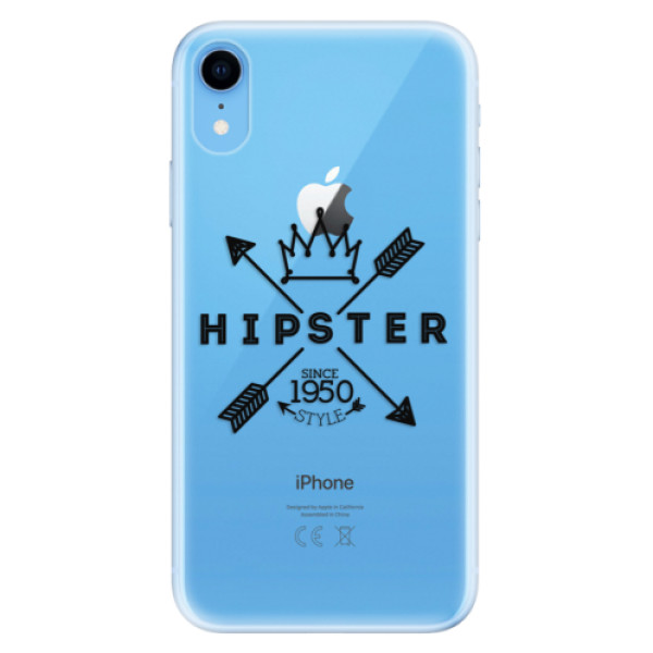 Odolné silikónové puzdro iSaprio - Hipster Style 02 - iPhone XR