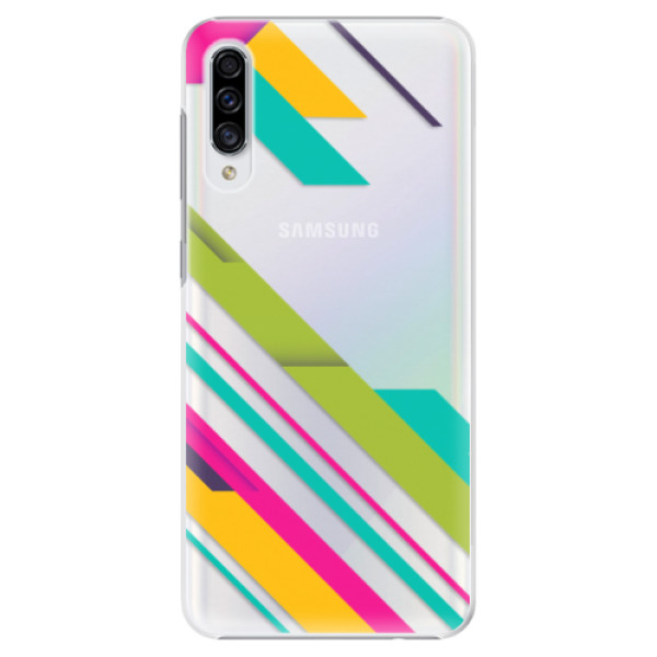 Plastové puzdro iSaprio - Color Stripes 03 - Samsung Galaxy A30s