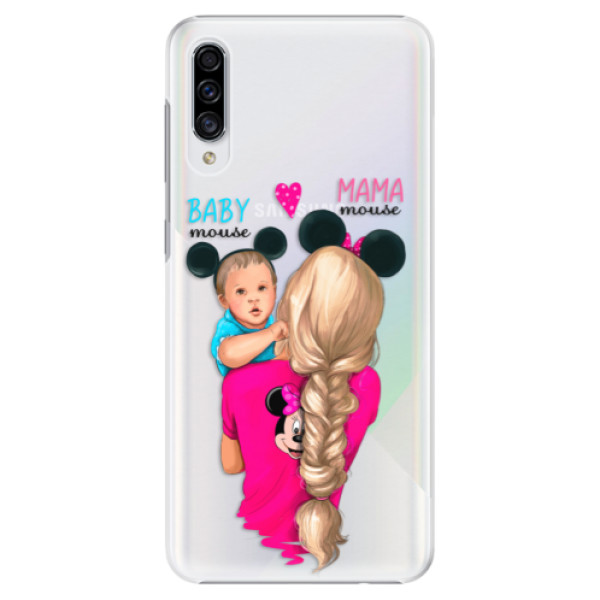 E-shop Plastové puzdro iSaprio - Mama Mouse Blonde and Boy - Samsung Galaxy A30s