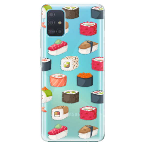 Plastové puzdro iSaprio - Sushi Pattern - Samsung Galaxy A51