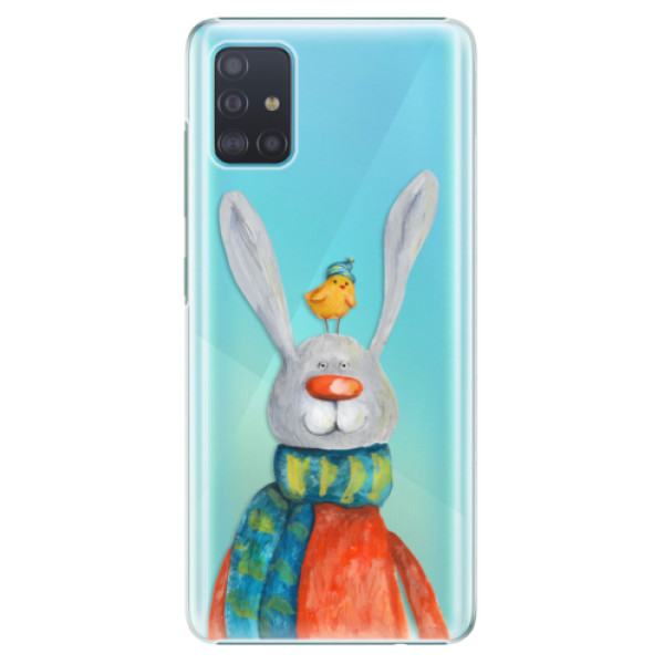 Plastové puzdro iSaprio - Rabbit And Bird - Samsung Galaxy A51