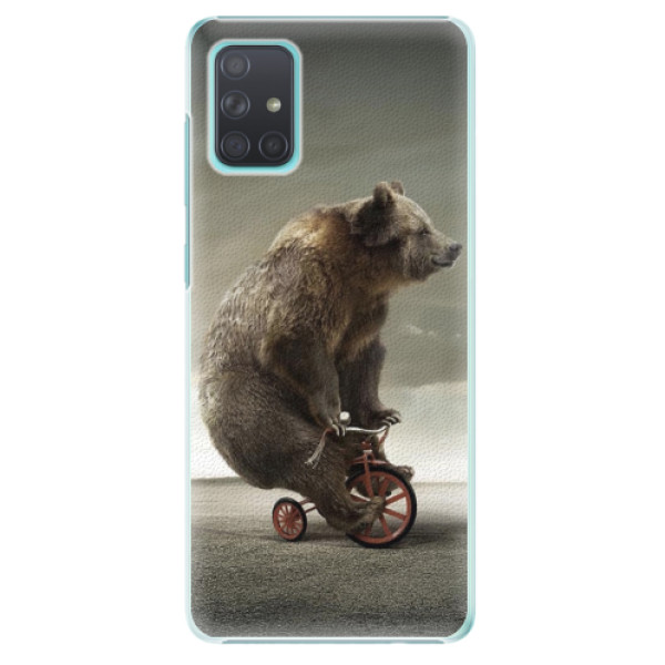 Plastové puzdro iSaprio - Bear 01 - Samsung Galaxy A71