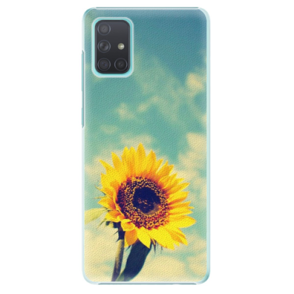 Plastové puzdro iSaprio - Sunflower 01 - Samsung Galaxy A71