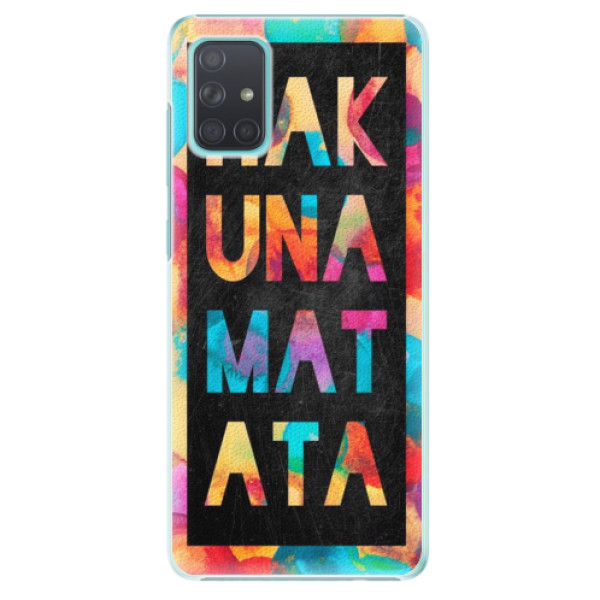 Plastové puzdro iSaprio - Hakuna Matata 01 - Samsung Galaxy A71