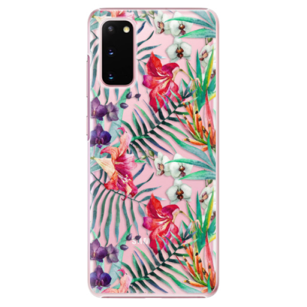 Plastové puzdro iSaprio - Flower Pattern 03 - Samsung Galaxy S20