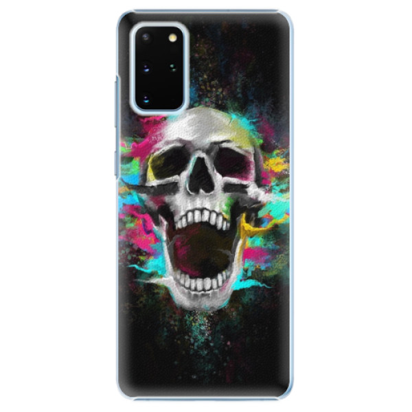 Plastové puzdro iSaprio - Skull in Colors - Samsung Galaxy S20+