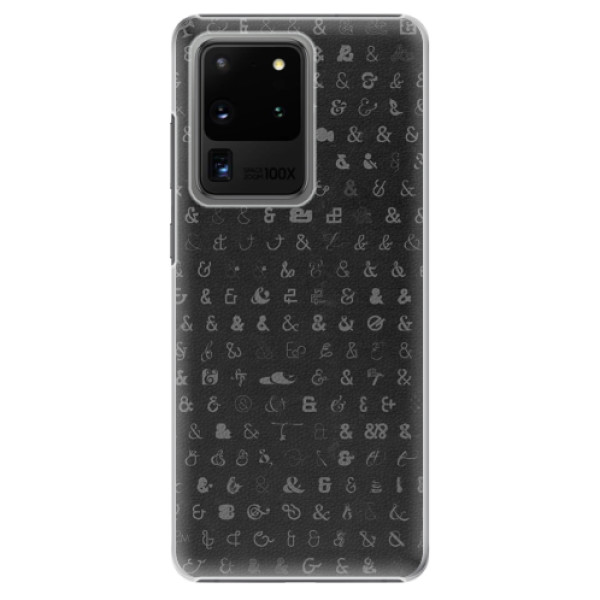 E-shop Plastové puzdro iSaprio - Ampersand 01 - Samsung Galaxy S20 Ultra