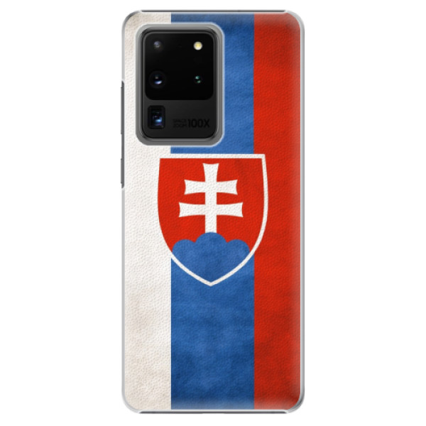Plastové puzdro iSaprio - Slovakia Flag - Samsung Galaxy S20 Ultra