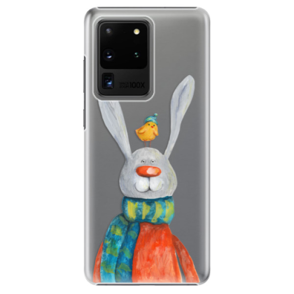 Plastové puzdro iSaprio - Rabbit And Bird - Samsung Galaxy S20 Ultra