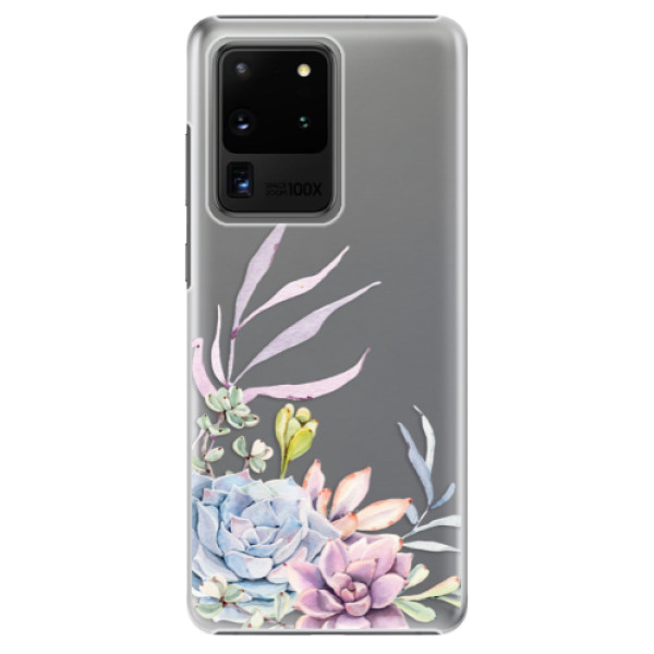 Plastové puzdro iSaprio - Succulent 01 - Samsung Galaxy S20 Ultra