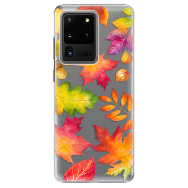 Plastové puzdro iSaprio - Autumn Leaves 01 - Samsung Galaxy S20 Ultra