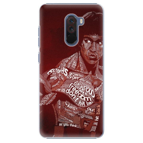 Plastové puzdro iSaprio - Bruce Lee - Xiaomi Pocophone F1