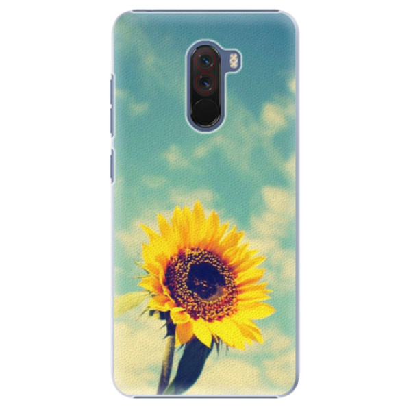 Plastové puzdro iSaprio - Sunflower 01 - Xiaomi Pocophone F1