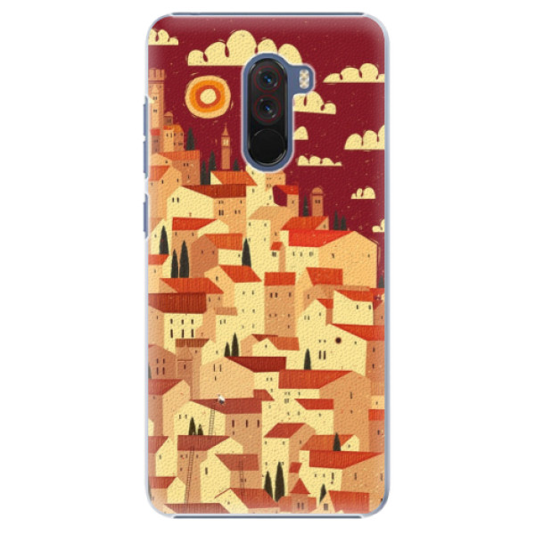 Plastové puzdro iSaprio - Mountain City - Xiaomi Pocophone F1