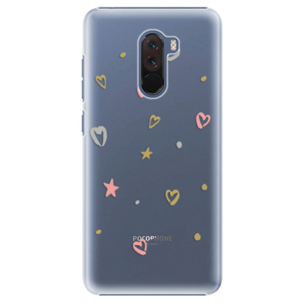 Plastové puzdro iSaprio - Lovely Pattern - Xiaomi Pocophone F1