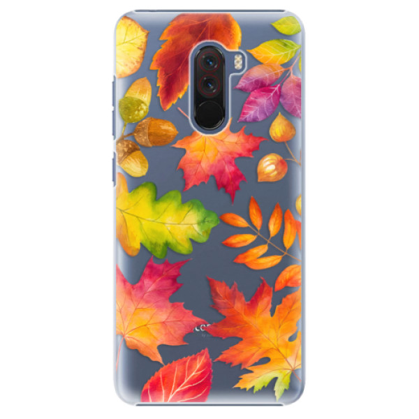 Plastové puzdro iSaprio - Autumn Leaves 01 - Xiaomi Pocophone F1