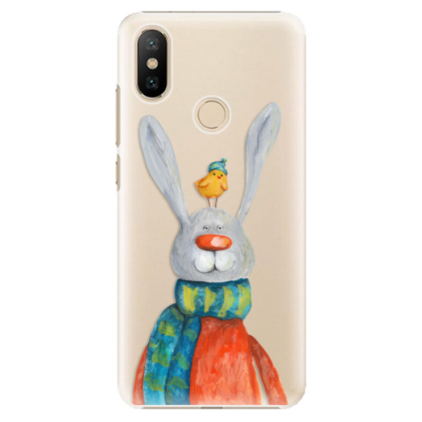 Plastové puzdro iSaprio - Rabbit And Bird - Xiaomi Mi A2