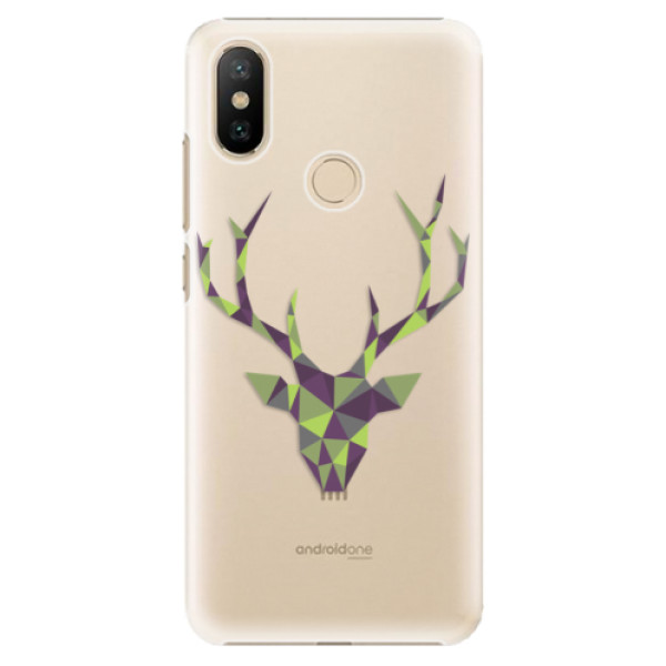 Plastové puzdro iSaprio - Deer Green - Xiaomi Mi A2