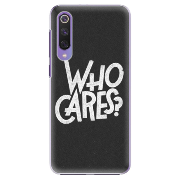 Plastové puzdro iSaprio - Who Cares - Xiaomi Mi 9 SE