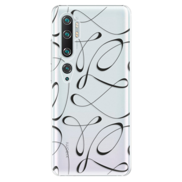 Plastové puzdro iSaprio - Fancy - black - Xiaomi Mi Note 10 / Note 10 Pro