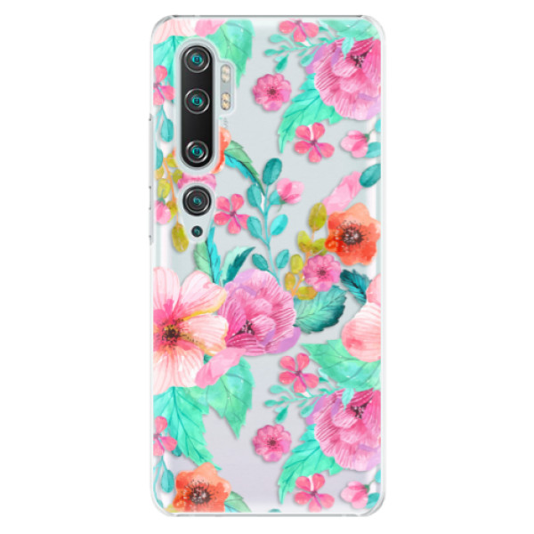 Plastové puzdro iSaprio - Flower Pattern 01 - Xiaomi Mi Note 10 / Note 10 Pro