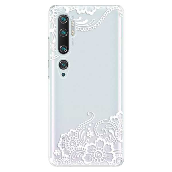 Plastové puzdro iSaprio - White Lace 02 - Xiaomi Mi Note 10 / Note 10 Pro