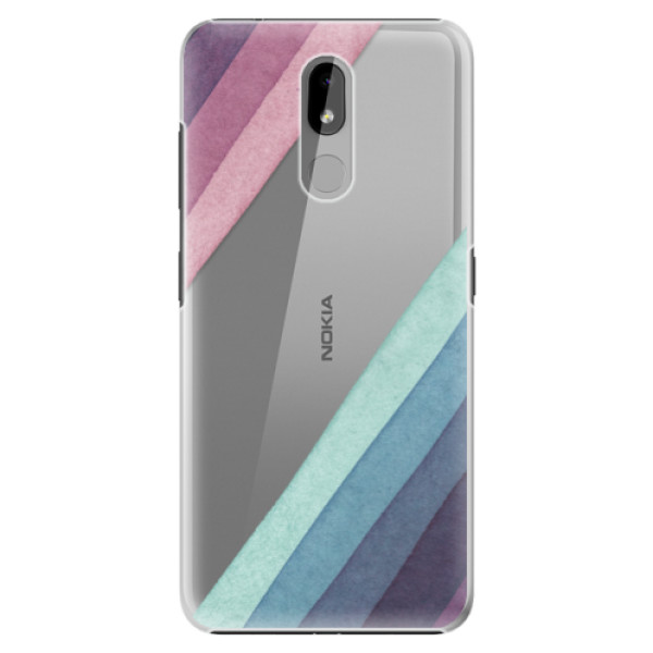 Plastové puzdro iSaprio - Glitter Stripes 01 - Nokia 3.2