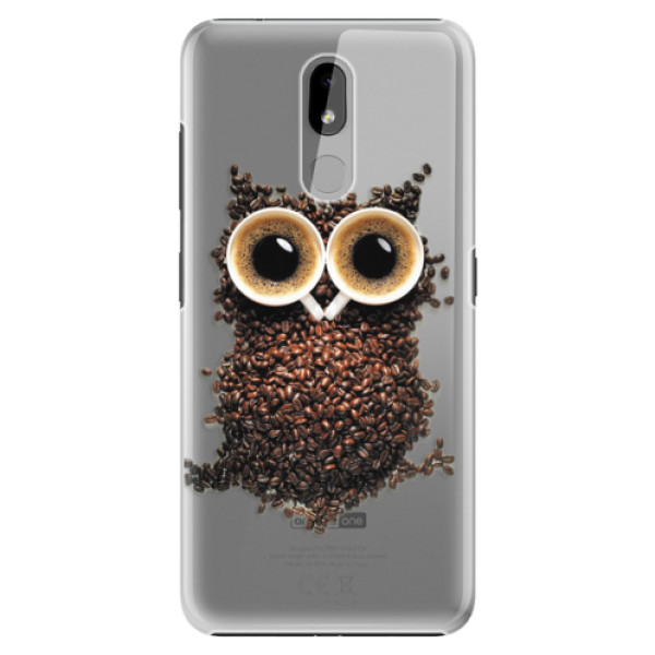Plastové puzdro iSaprio - Owl And Coffee - Nokia 3.2