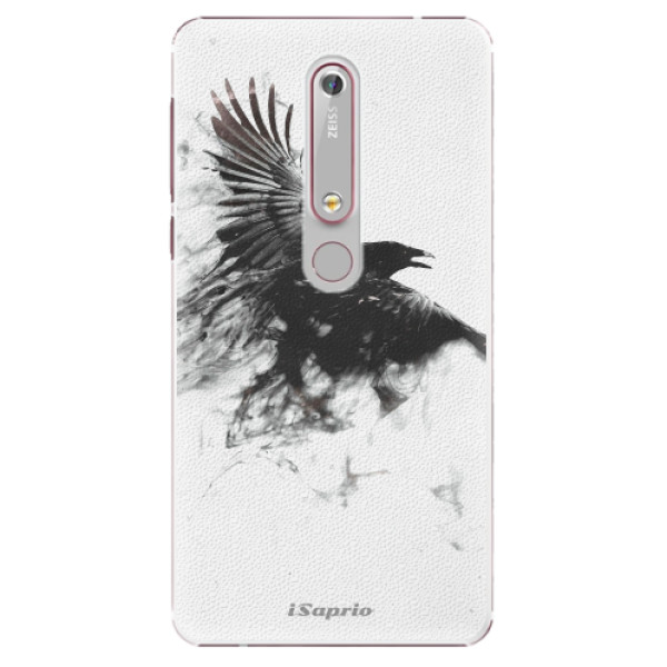 Plastové puzdro iSaprio - Dark Bird 01 - Nokia 6.1