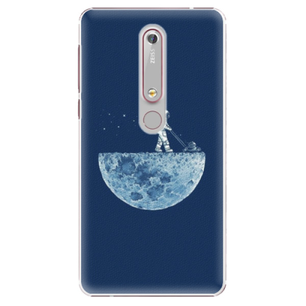Plastové puzdro iSaprio - Moon 01 - Nokia 6.1